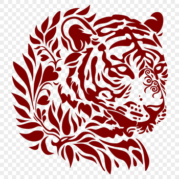 Creative Tiger Printable Artwork