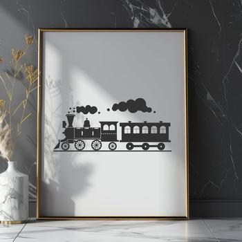 Creative Train PNG