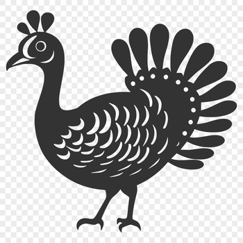A detailed illustration of a farm animal in full body pose.