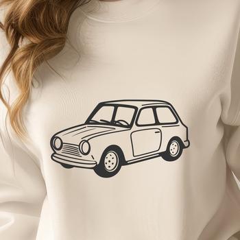Vehicle design template in vector art format