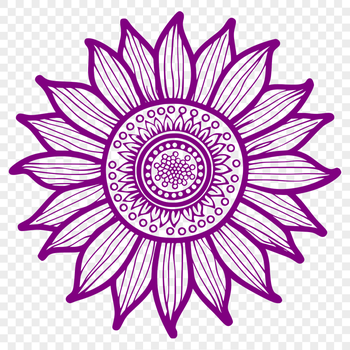 Artistic Flower Template