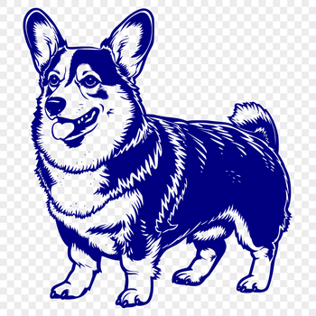 Artistic Standing Welsh Corgi PDF