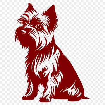 Sitting Yorkshire Terrier - PDF