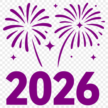 A minimalist vector illustration of the number 2026 surrounded by quotes and symbols representing new beginnings.