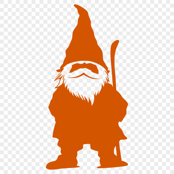 A mythical creature standing upright with a stout body and distinctive features.