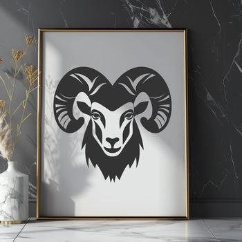 Artistic Ram Design