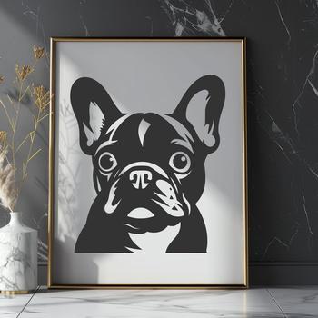 Stunning French Bulldog - For Laser Engraver Project