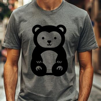 Unique Bear - Vinyl PNG