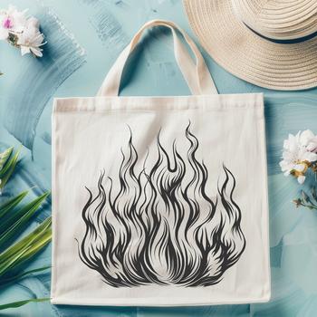 Creative Flames - Vinyl DXF