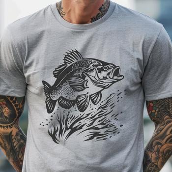 Beautiful Fish - Laser Engraver DXF