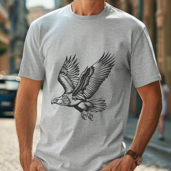 Free Flying Eagle Design