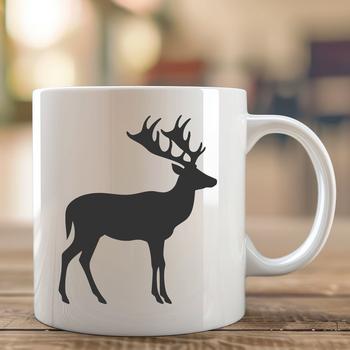 Unique Deer In PDF & PNG