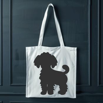 Standing Poodle Printable Artwork