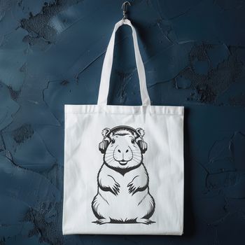 A large rodent native to South America, depicted in a clean vector design.