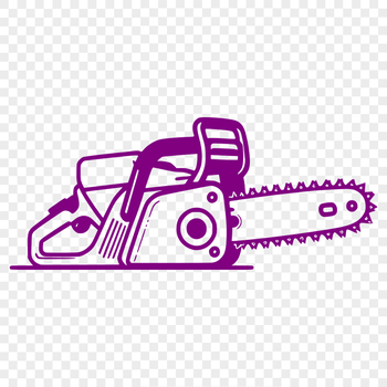 A chainsaw is a cutting tool used in various industries, including woodworking and landscaping.