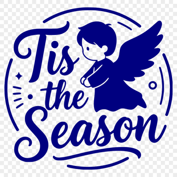 A festive holiday quote vector graphic featuring a bold, modern design.