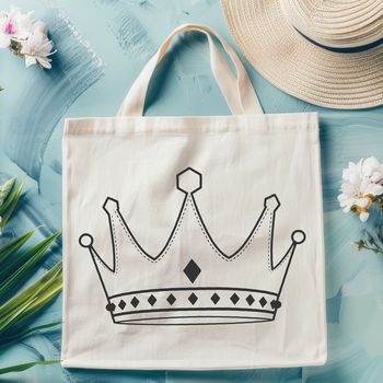 A royalty-free design element featuring a stylized crown.