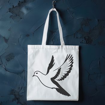 A detailed illustration of a dove in vector format.