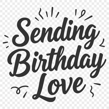 A customizable vector illustration for birthday celebrations, suitable for various personal and commercial uses.