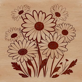 A high-quality SVG design featuring a simple yet realistic daisy motif suitable for various digital applications.