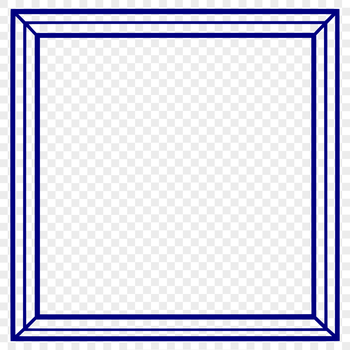 Vector graphic of a decorative picture frame with ornate details.