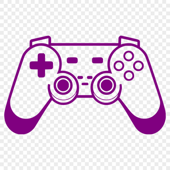 A digital game controller with ergonomic design and buttons.