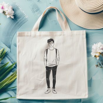 A single male figure in vector format, suitable for cutting out with a Cricut machine or laser cutter.