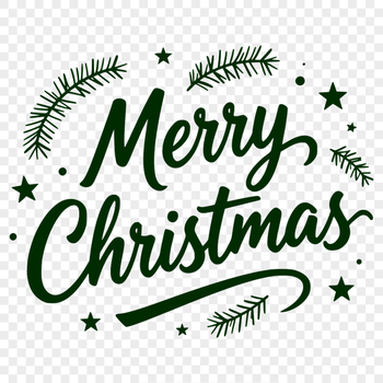 Merry Christmas SVG Illustrations SVG illustration of festive holiday quotes suitable for various crafts and designs, ideal for commercial or personal use.
