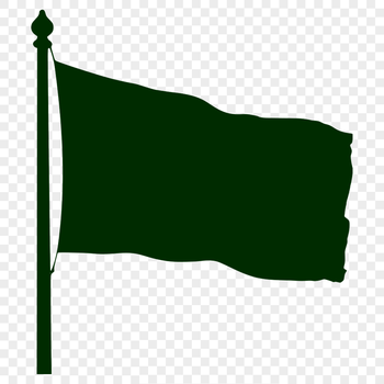 Vector flag illustration in a digital format suitable for cutting machines like Cricut and laser engraving.