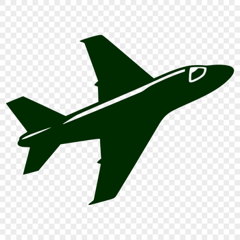 An aerodynamic design of a plane with detailed contours and lines.