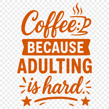 A collection of humorous quotes related to coffee, perfect for using in various design projects.