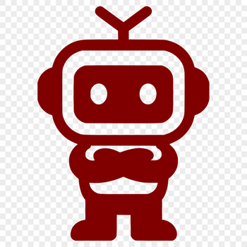 A futuristic robotic design created as a vector graphic in SVG format.