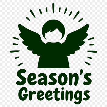 Christmas words vector design, ideal for cutting machines like Cricut or laser engraving.