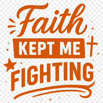 Quote artwork featuring inspirational phrases for cancer survivors with a simple silhouette design.