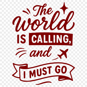 A collection of humorous quotes about vacation and travel in an SVG format.