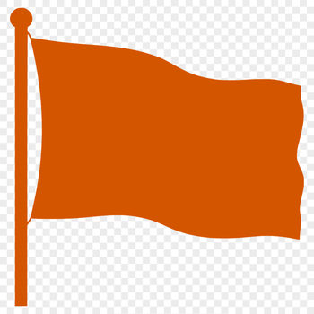 Free vector flag illustration in SVG format, suitable for commercial and personal use with cutting machines.