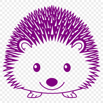 A small mammal with spines on its back, commonly found in gardens and woodland areas.