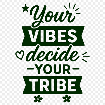 Vector graphic illustration of a motivational Karma quote with inspirational text.