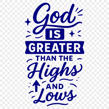 A collection of inspirational faith quotes and sayings in a modern vector design.