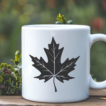 A high-quality digital illustration of a single green leaf with veins, suitable for vector graphics and clip art designs.