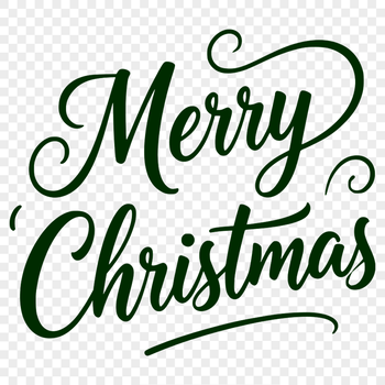 Decorative Christmas Typography Vector A collection of festive Christmas quotes in a decorative font.