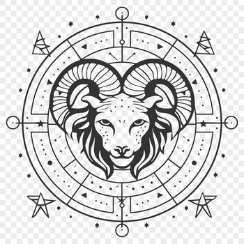 A mystical illustration of witchcraft symbols, evoking the spirit of Halloween and gothic mysticism.