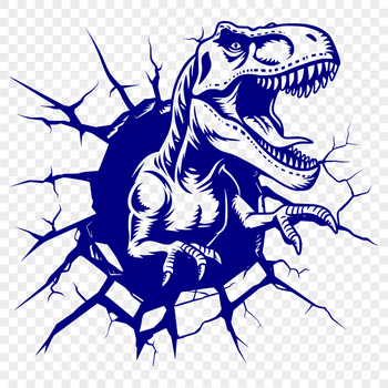 Free Unique T Rex Vector Illustration