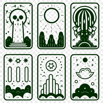 Free Free Tarot Card Vector Craft File