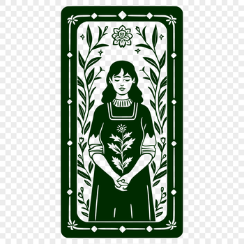 Artistic Tarot Card Clip Art