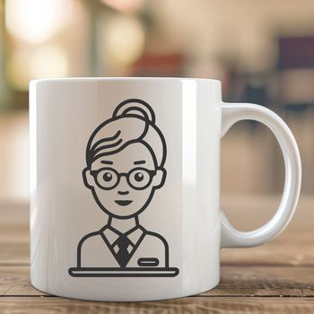 A portrait of a woman in professional attire, symbolizing the education profession.