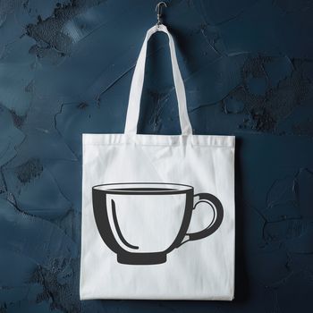A simple line drawing of a teacup, ideal for vector art projects.