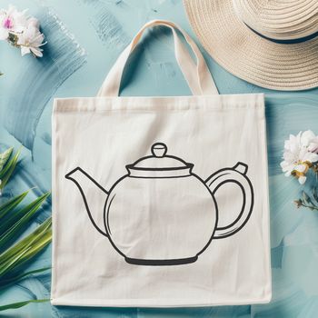 A traditional ceramic teapot designed for serving tea.