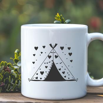 Artistic Teepee Clip Art - Free DXF