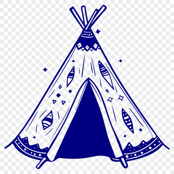 Artistic Teepee Vector Art In PNG For Free Download